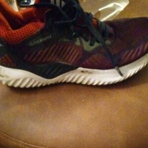 Adidas Maroon and Black Running Shoes